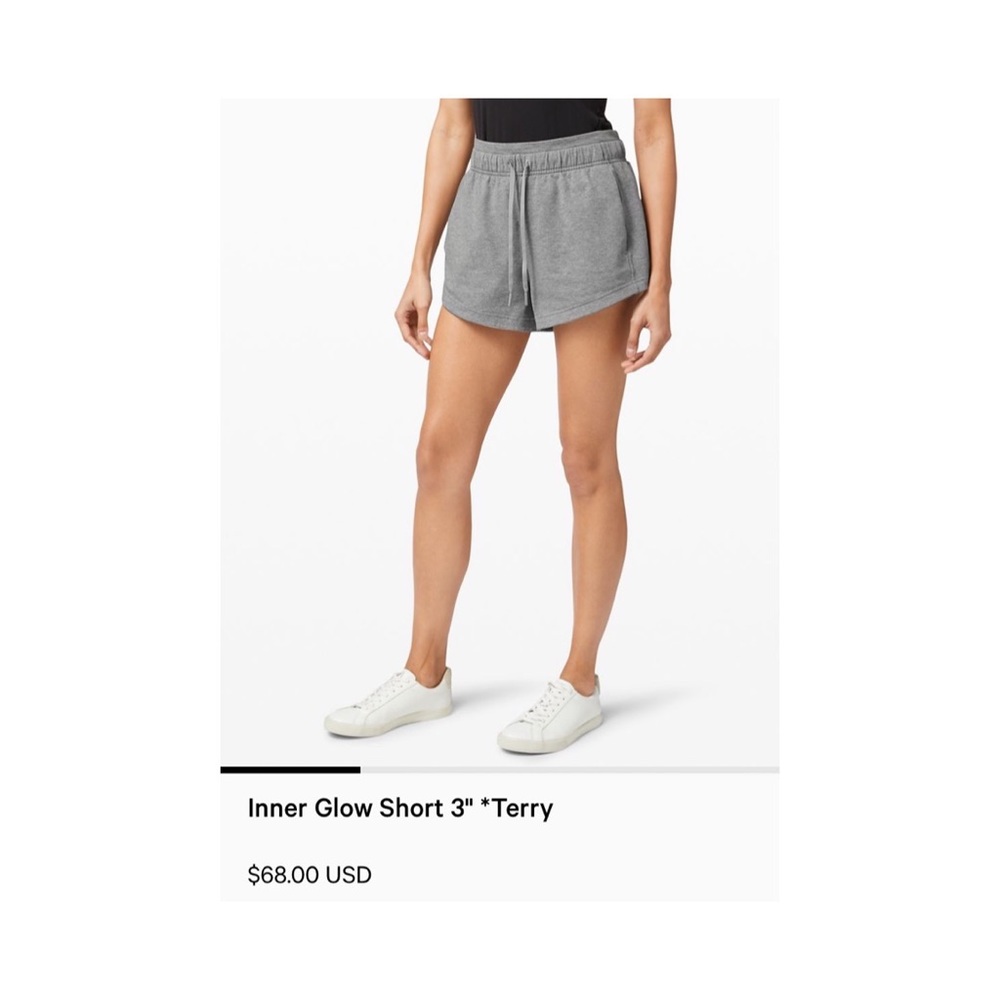 Lululemon inner glow short